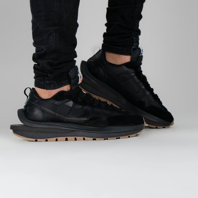 率先近賞 sacai x Nike Vaporwaffle 全新黑魂配色「Black/Gum」