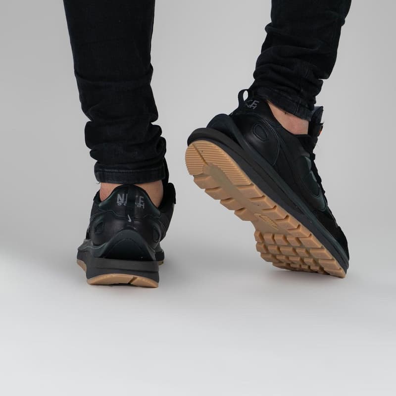 率先近賞 sacai x Nike Vaporwaffle 全新黑魂配色「Black/Gum」