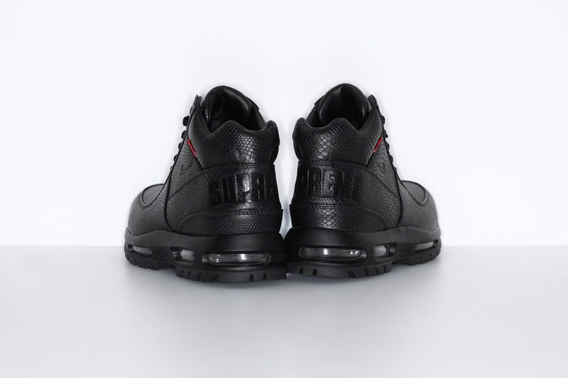 Supreme x Nike Air Max Goadome 全新聯乘鞋款正式發佈