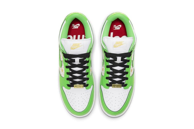 Supreme x Nike SB Dunk Low 最新聯名配色「Mean Green」正式登場