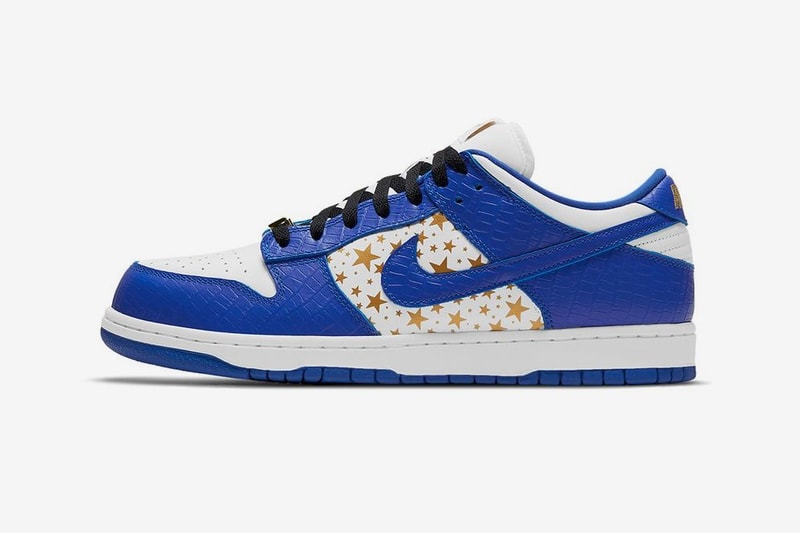 Supreme x Nike SB Dunk Low 最新配色「Hyper Blue」正式登場