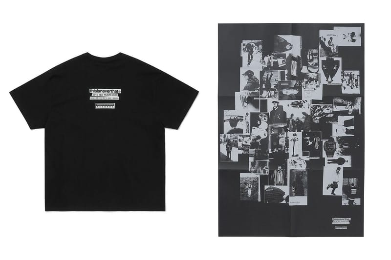 thisisneverthat 推出十週年紀念黑膠唱片服飾組合