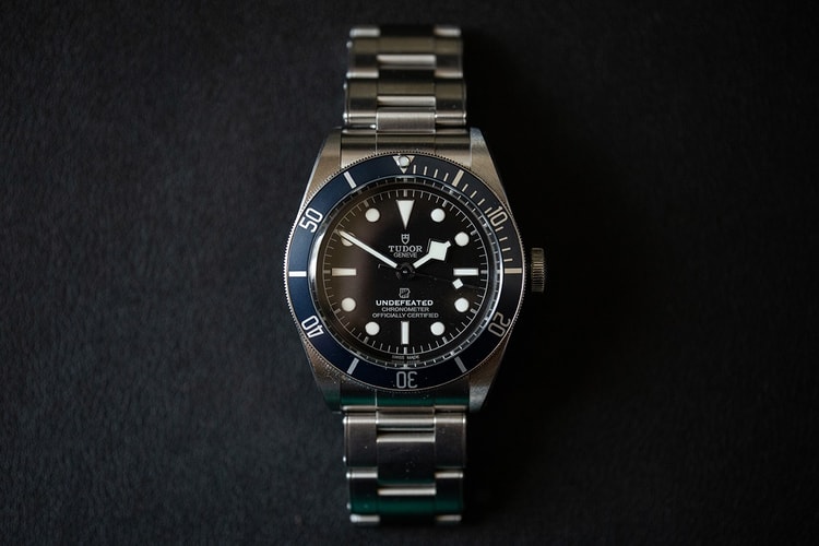 Tudor 攜手 UNDEFEATED 打造全新聯乘 Black Bay 腕錶