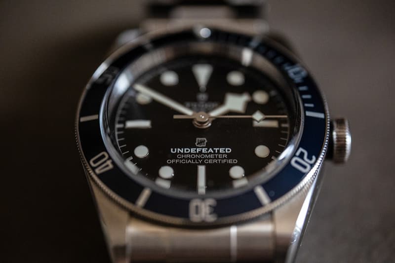 Tudor 攜手 UNDEFEATED 打造全新聯乘 Black Bay 腕錶