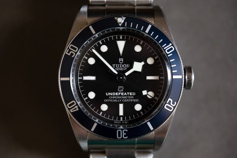 Tudor 攜手 UNDEFEATED 打造全新聯乘 Black Bay 腕錶