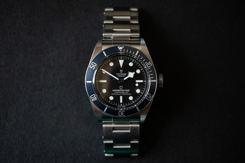 Tudor 攜手 UNDEFEATED 打造全新聯乘 Black Bay 腕錶