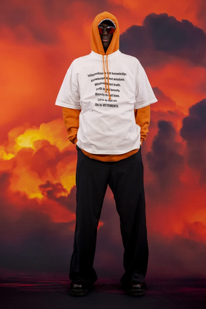 Vetements 2021 秋冬系列 Lookbook 正式發佈Vetements