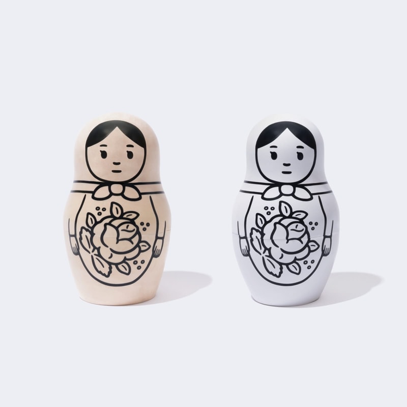 AllRightsReserved 攜手日本藝術家 Noritake 打造 「MATRYOSHKA」原木雕塑