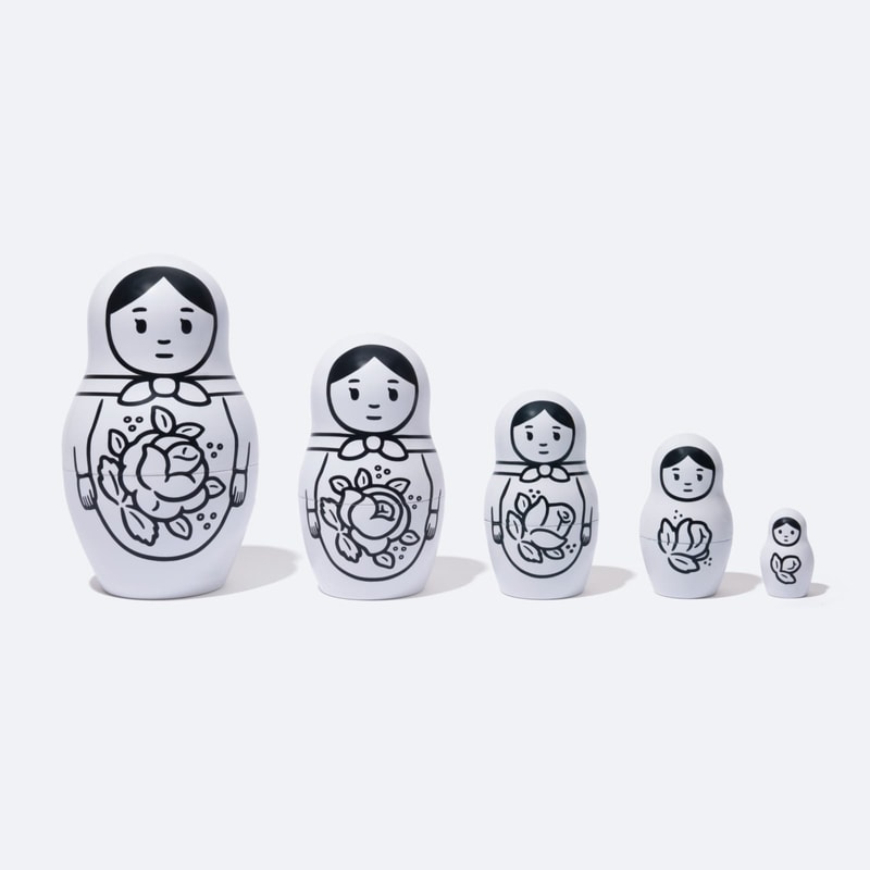 AllRightsReserved 攜手日本藝術家 Noritake 打造 「MATRYOSHKA」原木雕塑