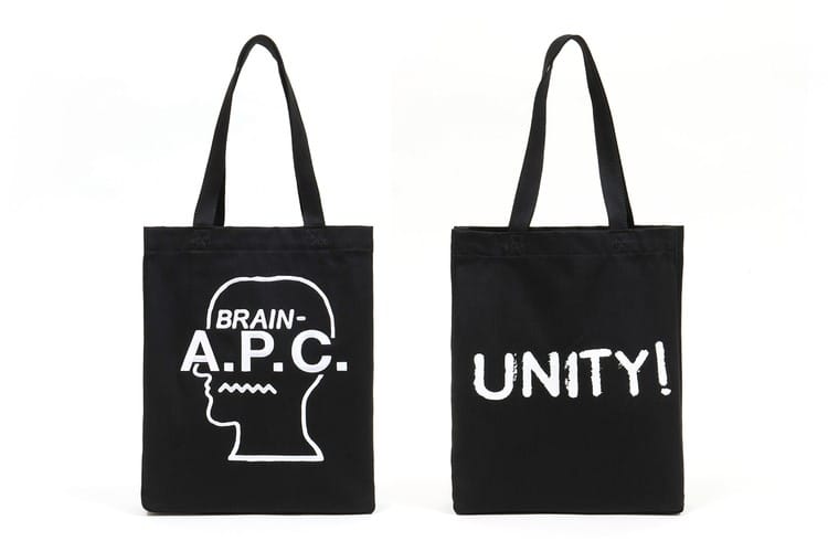 A.P.C. x Brain Dead 全新聯乘 Tote 袋發佈