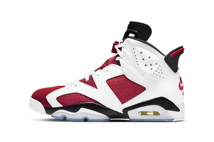 Air Jordan 6 全新復刻鞋款「Carmine」官方圖輯、發售情報正式公開