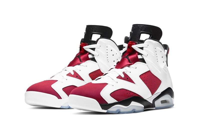 Air Jordan 6 全新復刻鞋款「Carmine」官方圖輯、發售情報正式公開