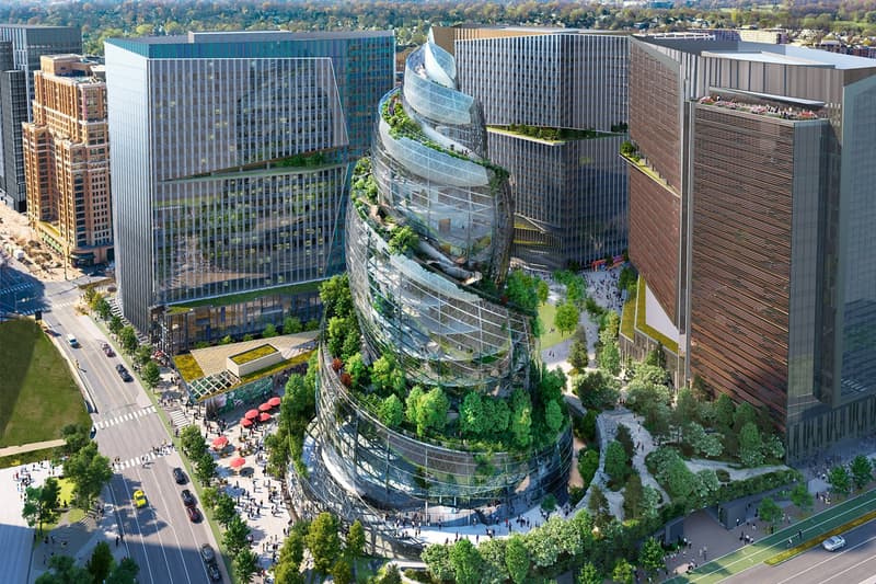 Amazon 全新總部揭示未來風格 螺旋 造型建築 Hypebeast Amazon 全新總部揭示未來風格 螺旋 造型建築 Hypebeast