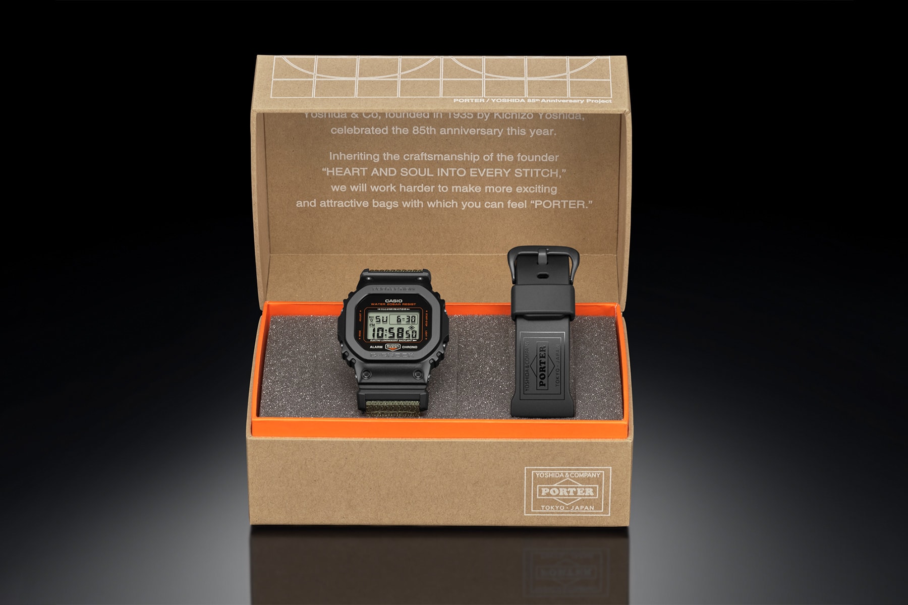 G-Shock x PORTER 全新聯乘 GM-5600EY 腕錶發佈