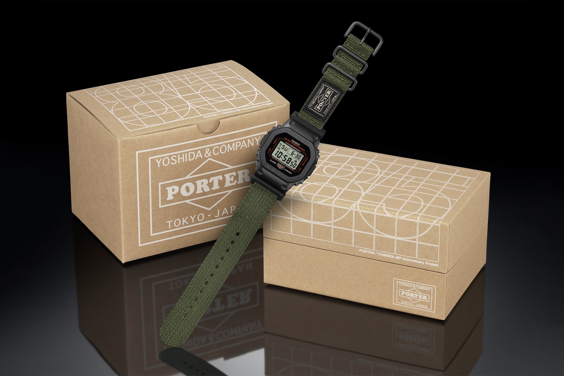 G-Shock x PORTER 全新聯乘 GM-5600EY 腕錶發佈