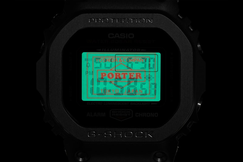 G-Shock x PORTER 全新聯乘 GM-5600EY 腕錶發佈
