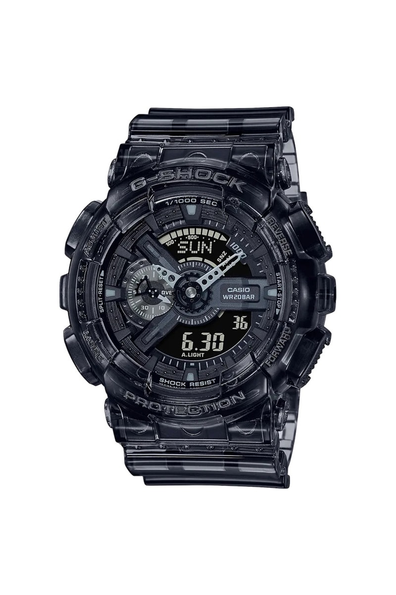 G-Shock 發表全新半透明物料 Transparent Pack 系列腕錶