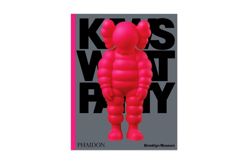 藝術出版商 Phaidon Press 推出 KAWS「WHAT PARTY」精裝書籍