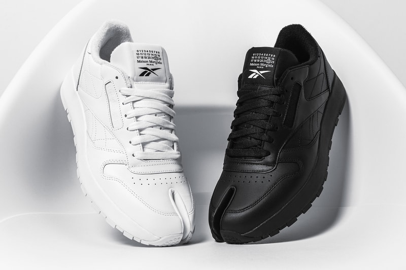 獨家近賞 Maison Margiela x Reebok 最新聯名鞋款 Classic Leather Tabi
