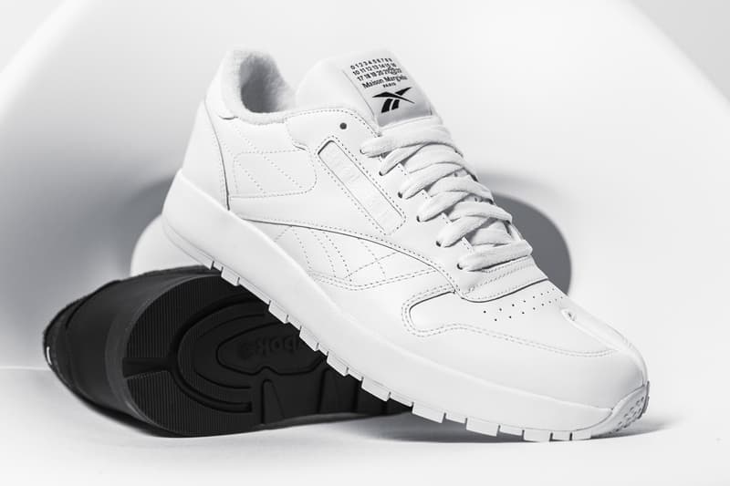 獨家近賞 Maison Margiela x Reebok 最新聯名鞋款 Classic Leather Tabi