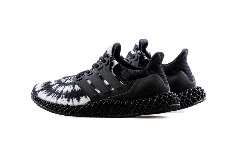 Nice Kicks x adidas Ultra4D 全新聯名黑白扎染鞋款正式登場