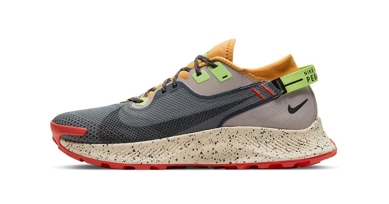 nike running pegasus trail 2 gore tex trainers in grey