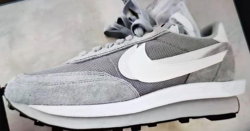 nike x sacai waffle grey
