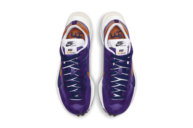 sacai x Nike Vaporwaffle 最新配色「Dark Iris」官方圖輯發佈