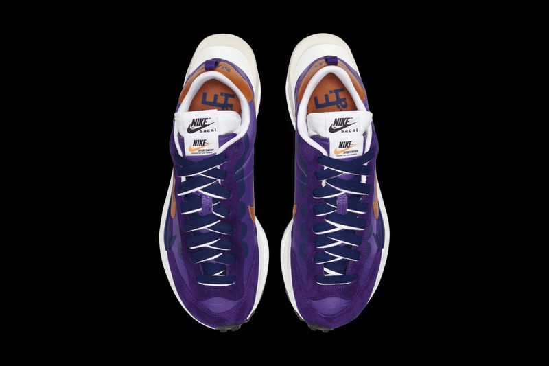 sacai x Nike Vaporwaffle 最新配色「Dark Iris」官方圖輯發佈