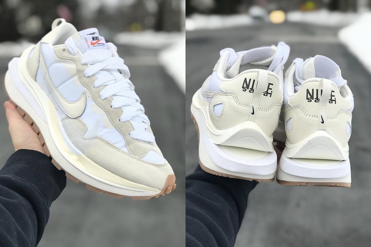 sacai x Nike Vaporwaffle 最新聯名配色「Sail」率先曝光