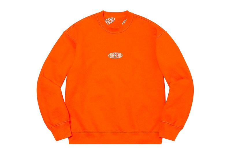 Supreme 正式發佈 2021 春夏衛衣系列