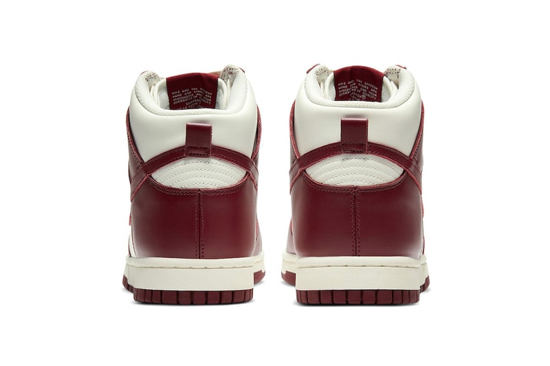 Nike Dunk High 全新配色「Team Red」發佈