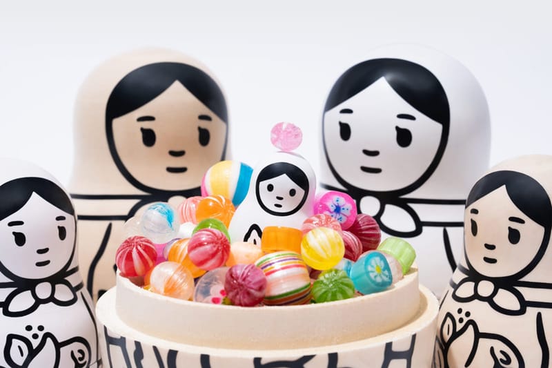 AllRightsReserved 攜手日本藝術家 Noritake 打造 「MATRYOSHKA」原木雕塑