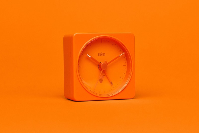 Virgil Abloh 打造 Off-White™ x Braun 最新聯名鬧鐘正式登場
