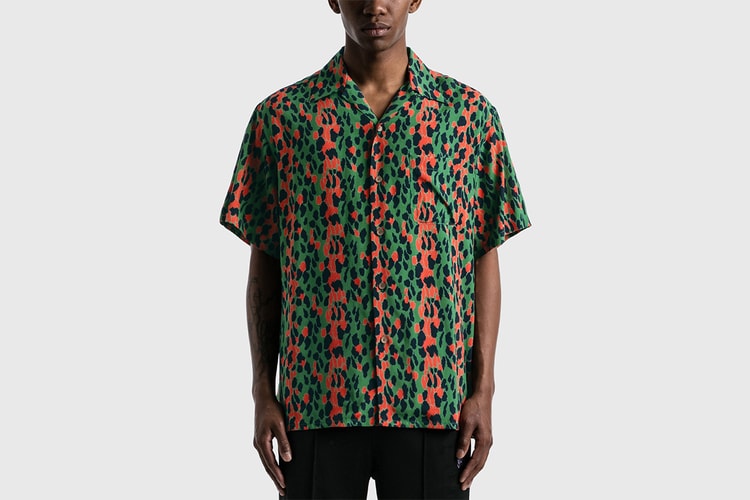 WACKO MARIA 經典豹紋夏威夷襯衫