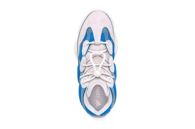 adidas YEEZY 500 High 最新配色「Frosted Blue」率先登場