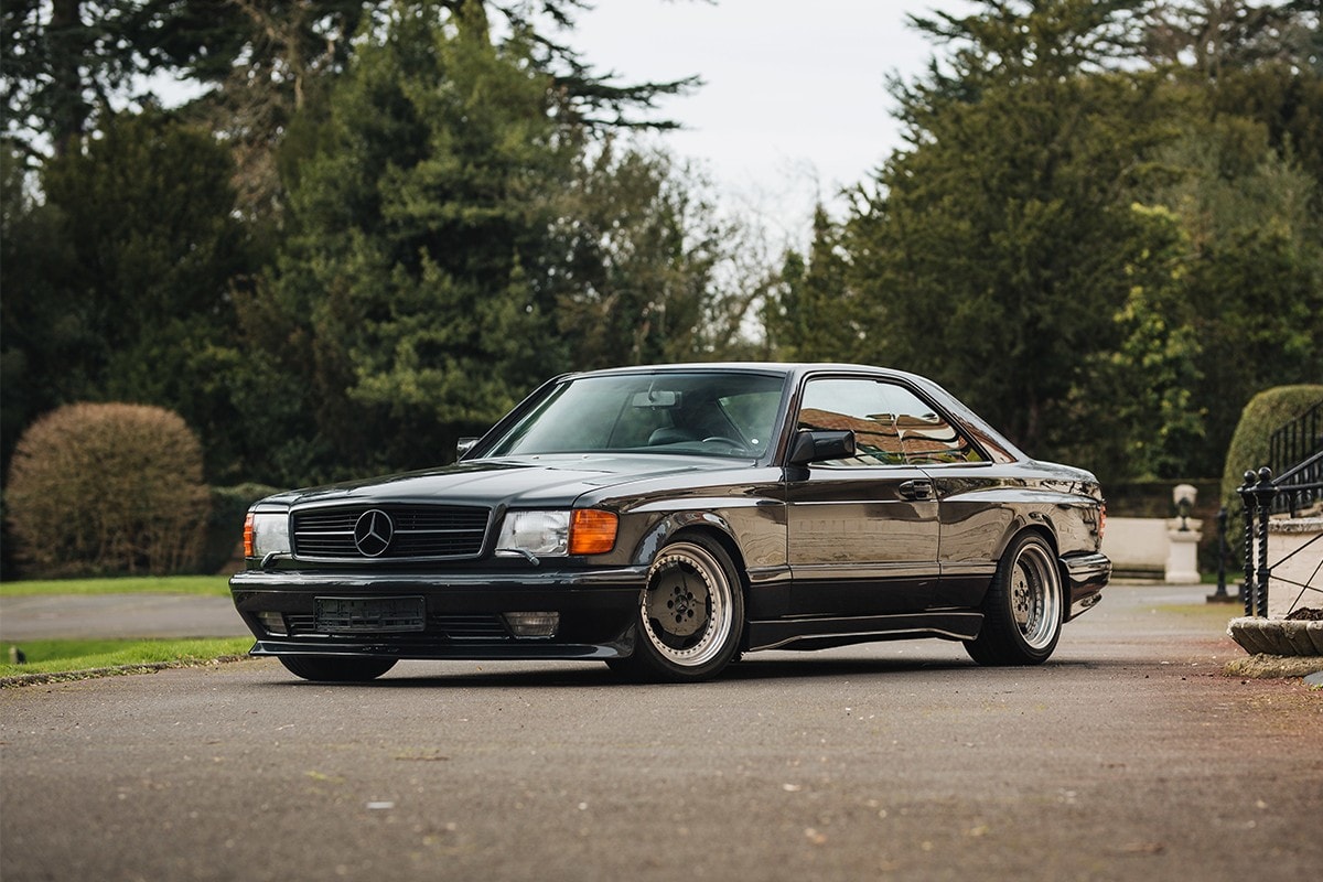 極罕有 1989 年 Mercedes-Benz 560 SEC AMG 6.0「Wide Body」展開拍賣
