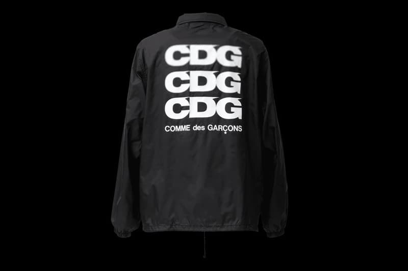 COMME des GARÇONS CDG 人氣教練夾克再次回歸上架