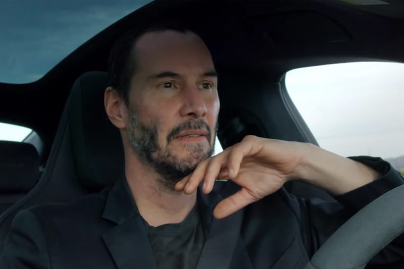 Porsche 攜手 Keanu Reeves 展開純電車款 Taycan 加州公路旅行