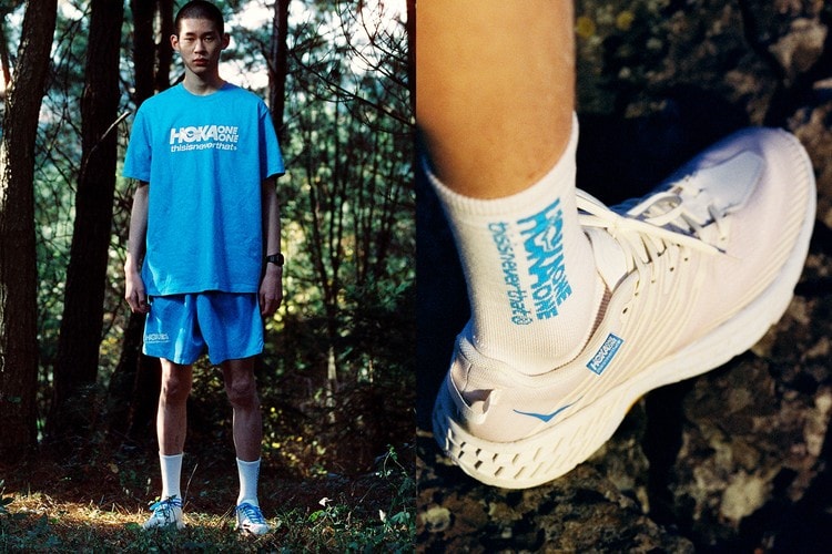 HOKA ONE ONE x thisisneverthat 全新聯乘系列正式發佈