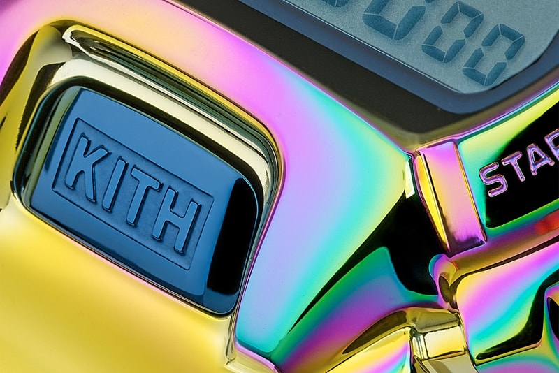 KITH x G-Shock GM-6900 全新聯乘虹彩金屬錶款發佈