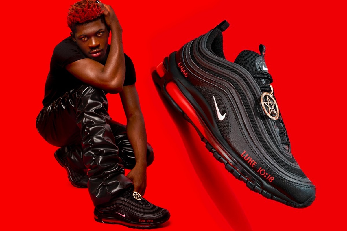 Nike 向 MSCHF x Lil Nas X「人血」定製 Air Max 97 鞋款提出禁售訴訟