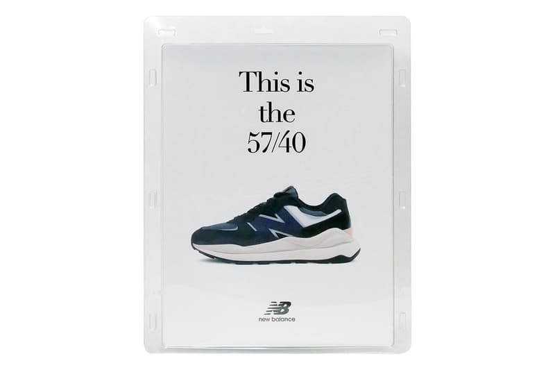 DAHOOD 攜手 New Balance 打造「57/40」珍藏版吸塑鞋盒