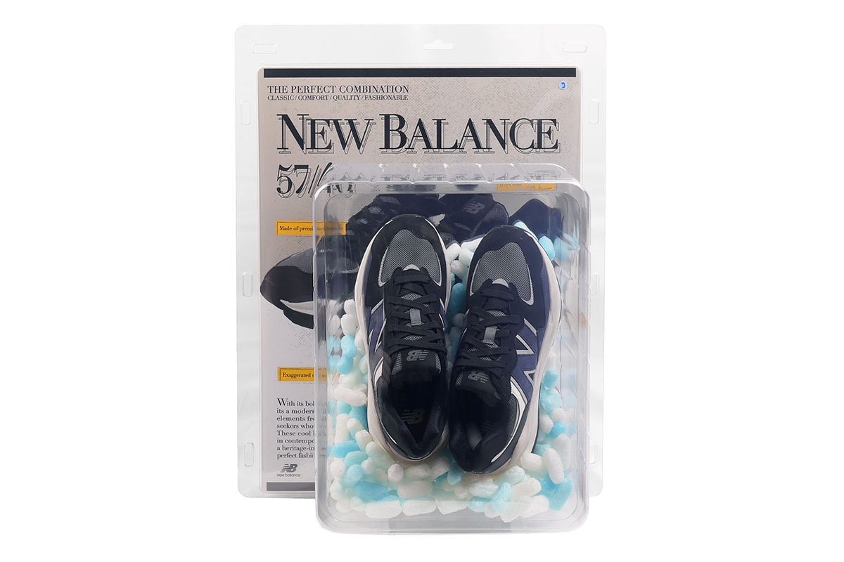 DAHOOD 攜手 New Balance 打造「57/40」珍藏版吸塑鞋盒