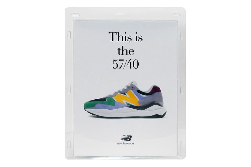 DAHOOD 攜手 New Balance 打造「57/40」珍藏版吸塑鞋盒