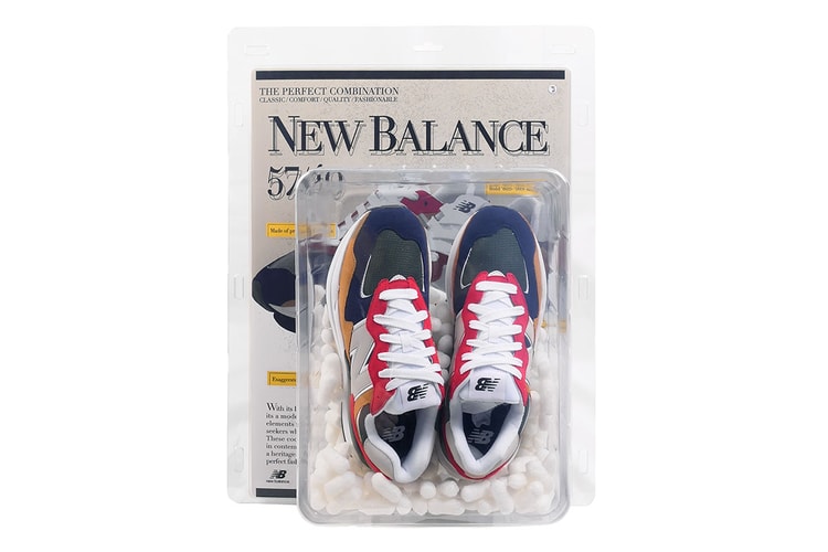 DAHOOD 攜手 New Balance 打造「57/40」珍藏版吸塑鞋盒