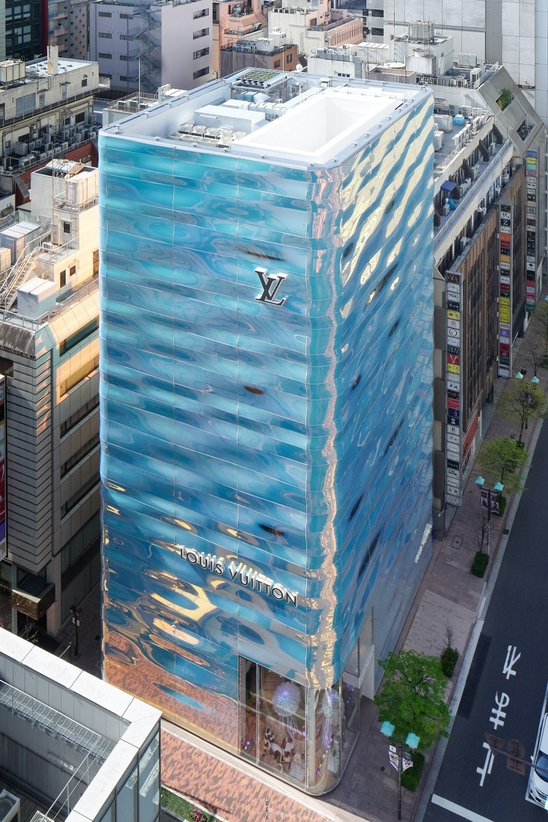 Louis Vuitton 開設全新銀座旗艦店鋪