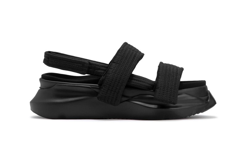 Rick Owens DRKSHDW 全新黑魂 Abstract Sandal 上架