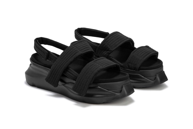 Rick Owens DRKSHDW 全新黑魂 Abstract Sandal 上架