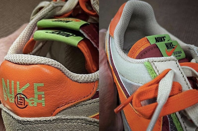 sacai x CLOT x Nike LDWaffle 最新三方聯名實鞋率先曝光